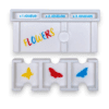 Rangement Flowers insert 3D et distributeur de tuiles compatible FigAmat