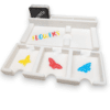 Rangement Flowers insert 3D et distributeur de tuiles compatible FigAmat