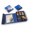 Rangement Les Toits de Paris insert 3D compatible sleeves bleu et or
