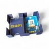 Rangement Les Toits de Paris insert 3D compatible sleeves bleu et or