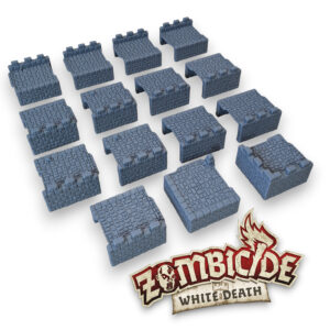 Lot Murs 3D Battlements compatible Zombicide White Death