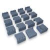 Lot de murs 3D Battlements pour Zombicide White Death