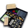 Rangement Northgard insert 3D et bois pour figurines tuiles et jetons FigAmat