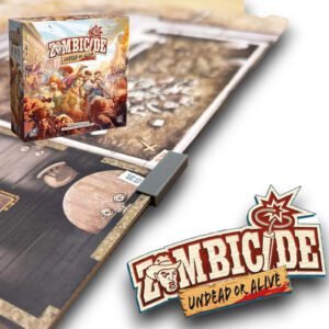 12 Clip de maintien FigAmat pour Zombicide undead or alive. Accessoire imprimé en 3D gris pour stabiliser et solidariser les tuiles du plateau de jeu.