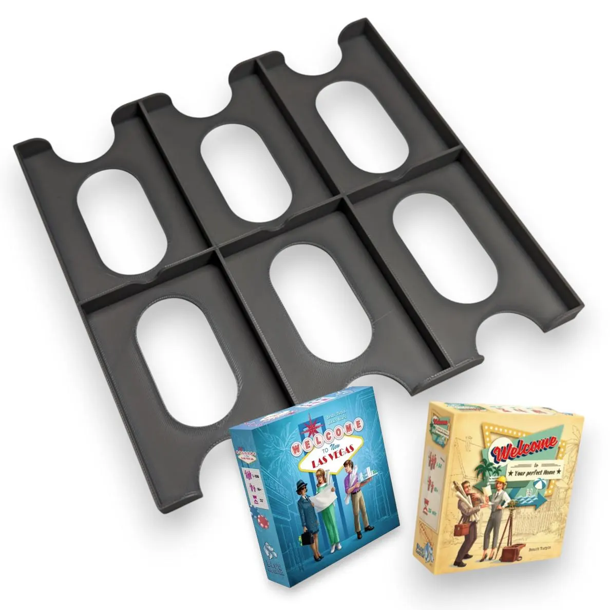 Distributeur de cartes Welcome compatible Perfect Home et Las Vegas sabot 3D
