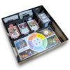 Vue d'ensemble de l'insert de rangement complet en impression 3D pour Moon Colony Bloodbath